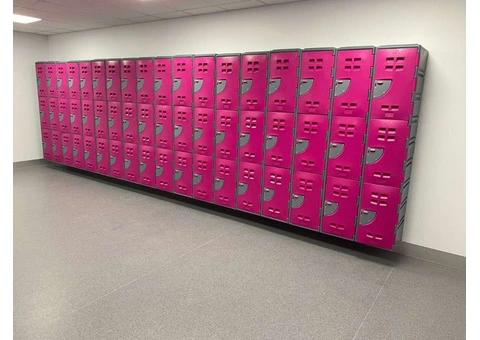 Long-Lasting Worker Lockers for Industrial and Office Use