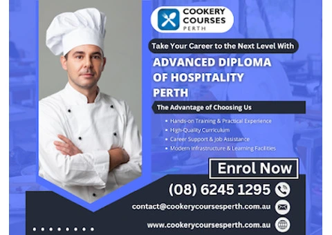 Fly High in Hospitality With the WA Advanced Diploma in Commercial Cookery