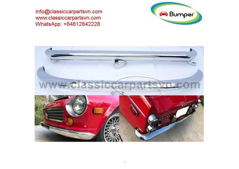Datsun Roadster Fairlady bumpers (1962-1970) no over riders - 3/3