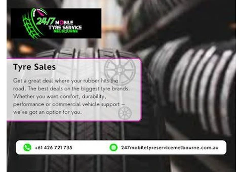 24/7 Mobile Tyre Service Melbourne: Quick & Dependable Mobile Tyre Puncture Repair Near You