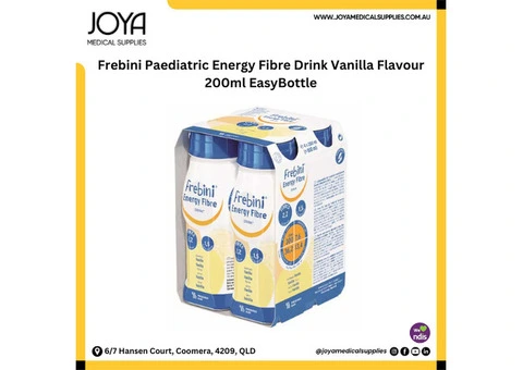 Frebini Paediatric Energy Fibre Drink Vanilla 200ml - Joya Medical Supplies