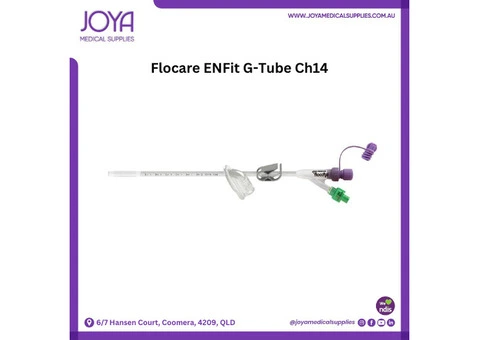 Flocare ENFit G-Tube Ch14 - Joya Medical Supplies | Australia