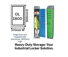 Smart Storage Starts with High-Quality Plastic Lockers