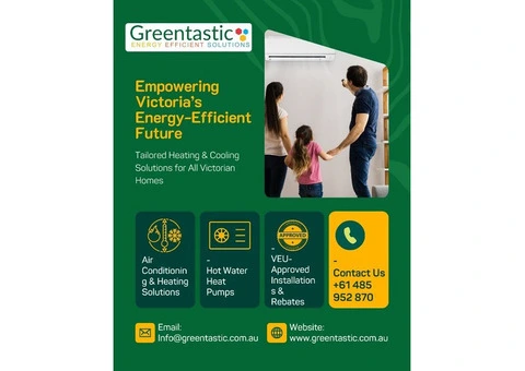 Upgrade Your Home with Energy-Efficient Aircon & Hot Water Solutions – VEU Rebates Available!