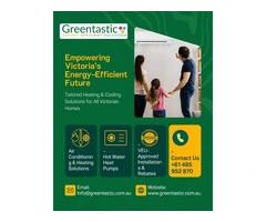 Upgrade Your Home with Energy-Efficient Aircon & Hot Water Solutions – VEU Rebates Available!