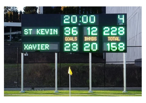 LED Scoreboard: Superior Electronic Scoring Systems from Blue Vane