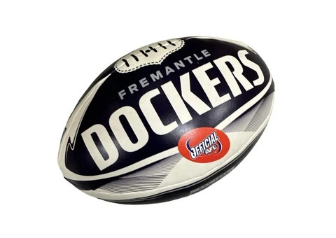 Fremantle Dockers Afl Footy 8 Soft Touch Stress Ball Football- Qubyk AU