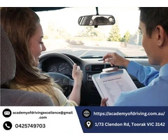 Our Driving Instructor in Melbourne Helps You Learn to Drive with Confidence