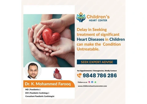 Best Pediatric Heart Specialist in Kurnool | Advanced Cardiac Care for Children