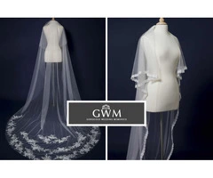 Handcrafted Custom Bridal Veils for Your Picture-Perfect Wedding