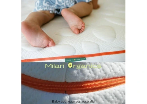 Milari Green Baby Mattress – Premium Comfort for Your Little One. - 1/3