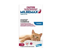 Milbemax Allwormer Tablets For Large Cats Over 2Kg