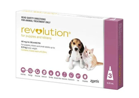 Revolution Selamectin For Puppies upto 2.5Kg