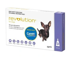 Revolution Selamectin For Very Small Dogs 2.6 To 5Kg