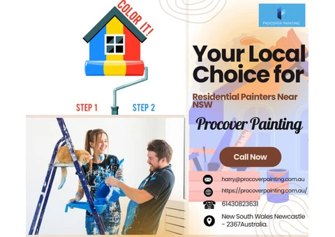 Your Local Choice for Residential Painters Near NSW - Procover Painting