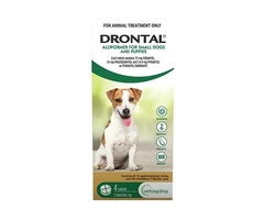 Drontal Wormers Tabs For Dogs 3Kg
