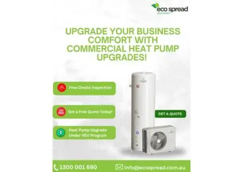 Commercial Heat Pump Upgrades in Melbourne – Free Quote & VEU Rebates!