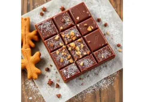 Chocolate with ginger from Davies chocolates