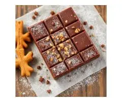 Chocolate with ginger from Davies chocolates