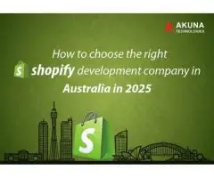 Choose the right shopify development company