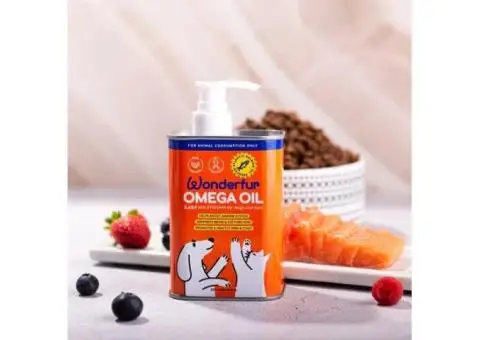 Healthy & Natural Fish Oil for Cats – Wonderfur Super Omega Oil