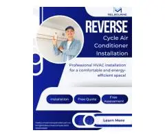 🔧 Reverse Cycle Air Conditioner Installation – Professional HVAC Services by Melbourne