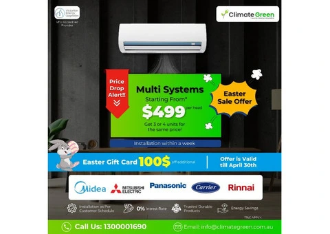 🌿 CLIMATE GREEN – Accredited VEU Provider | Specialists in Aircon & Heat Pump Installations