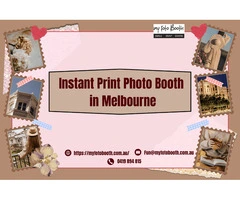 Affordable Instant Print Photo Booth in Melbourne – Book Now