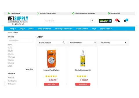 Top International Animal Health Products for Your Pets