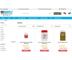 Ranvet Supplements and Medications for Pets