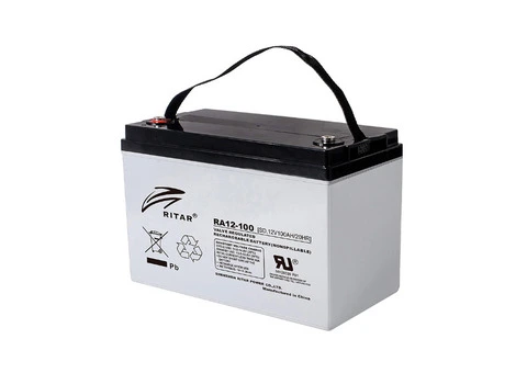 Ritar 12V 100Ah Deep Cycle AGM Battery – Reliable & Maintenance-Free