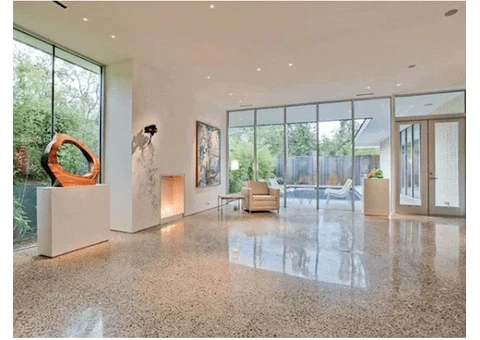 High-Quality Mechanically Polished Concrete Services