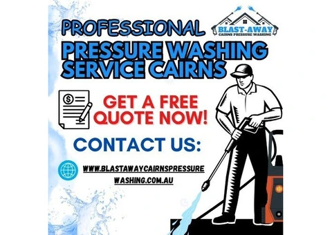 Reliable Cairns Pressure Washing Service – Fast, Friendly, Affordable!