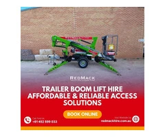 Hire a Trailer Boom Lift Near You Book Online Now!