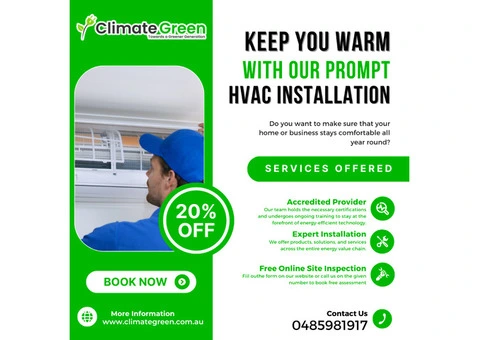 CLIMATE GREEN – Accredited Experts in Aircon & Heat Pump Installations