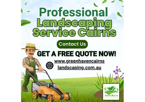 Professional Landscaping Services in Cairns