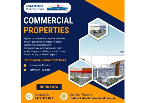 Commercial Properties for Lease in Broome | Frederick Street Commercial