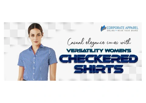 Versatility womens checkered shirts that has the casual elegance