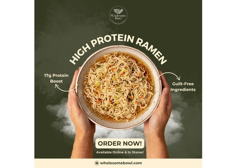 "Ramen That Loves You Back 💪🍜 High Protein, Zero Guilt!"