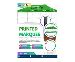 Printed Marquee | Display Sales