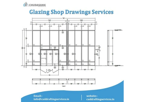 Glazing Shop Drawings Services in USA at Affordable Price