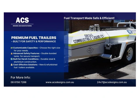 Reliable Fuel Trailers for Safe & Efficient Transport
