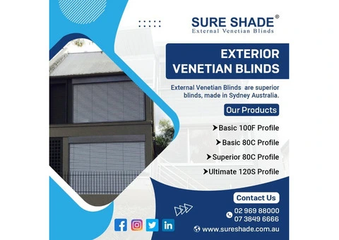 Premium External Blinds Melbourne