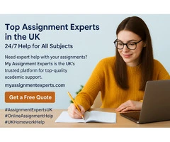 Top Assignment Experts in the UK – 24/7 Help for All Subjects