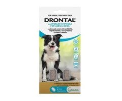 Drontal Wormers Chewable For Dogs Up To 10Kg