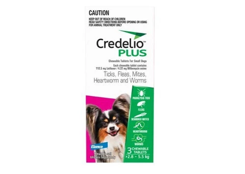 Credelio Plus For Small Dogs 2.8 - 5.5 Kg