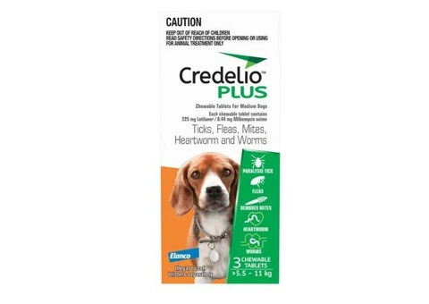 Credelio Plus For Medium Dogs 5.5 - 11 Kg