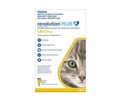 Revolution Plus for Kittens and Small Cats 1.25 - 2.5Kg