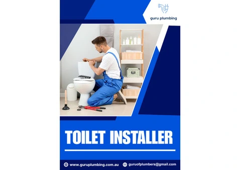 Expert Toilet Installation – Quick, Reliable & Affordable Service