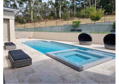 Elegant and Durable: Travertine Pool Coping for a Stunning Finish